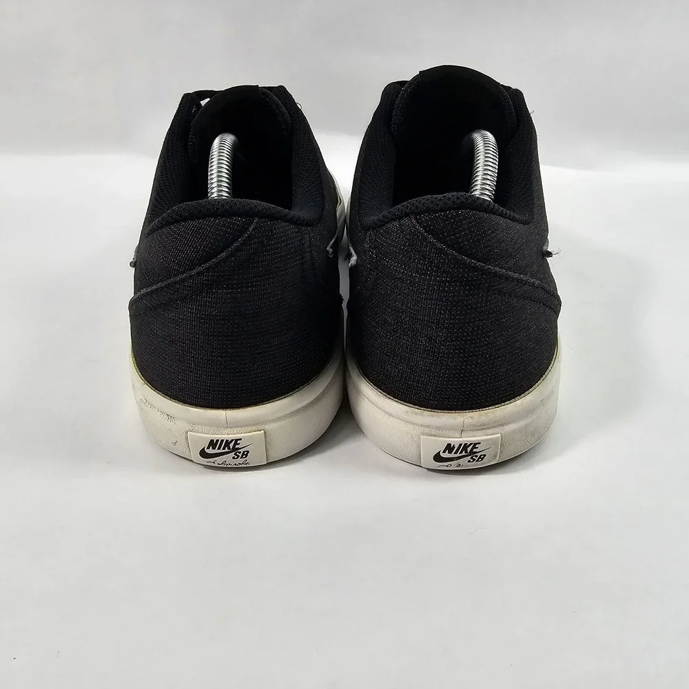 Mens Nike Check Solar SB Running Shoes Black Canvas 843896-007 - Size 11.5‎